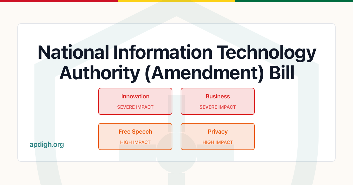 National Information Technology Authority (Amendment) Bill - Impact Analysis